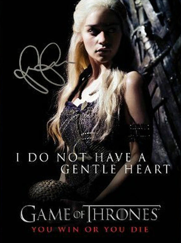 Emilia Clarke Game of Thrones Gentle Heart